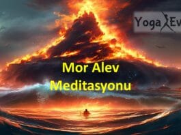 mor alev meditasyonu