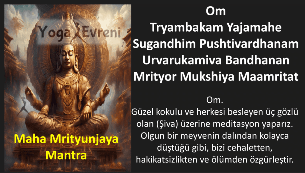 Maha Mrityunjaya mantra anlamı
