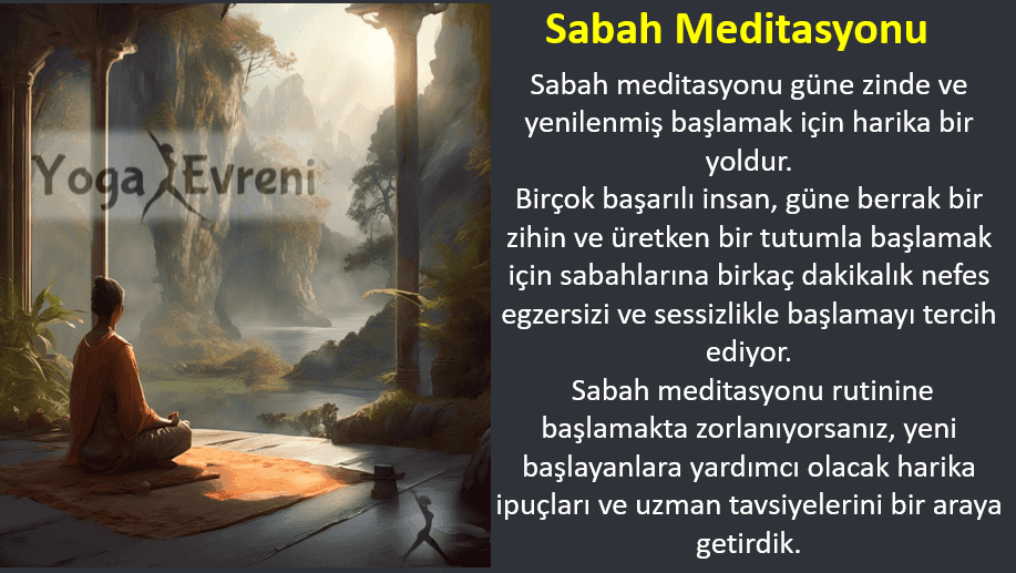 sabah meditasyonu
